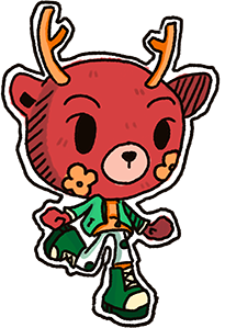 pipsqueak project giles the reindeer character design illustration